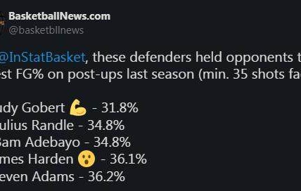 开云平台-哈登防守能力被低估？低位DPOY并非一句调侃